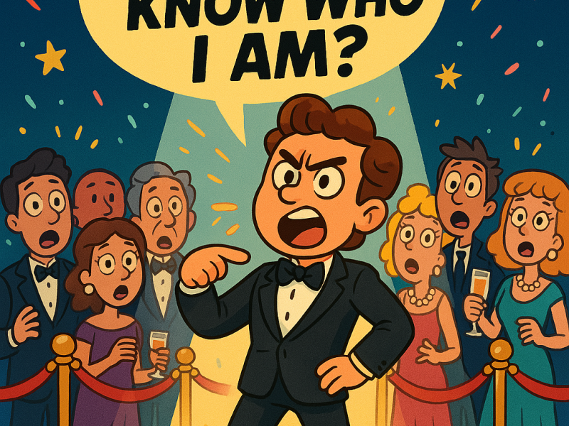 Don't you know who I am?